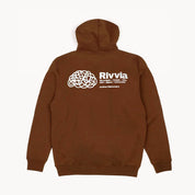 POLERON RIVVIA SCATTER BRAIN HOOD BROWN