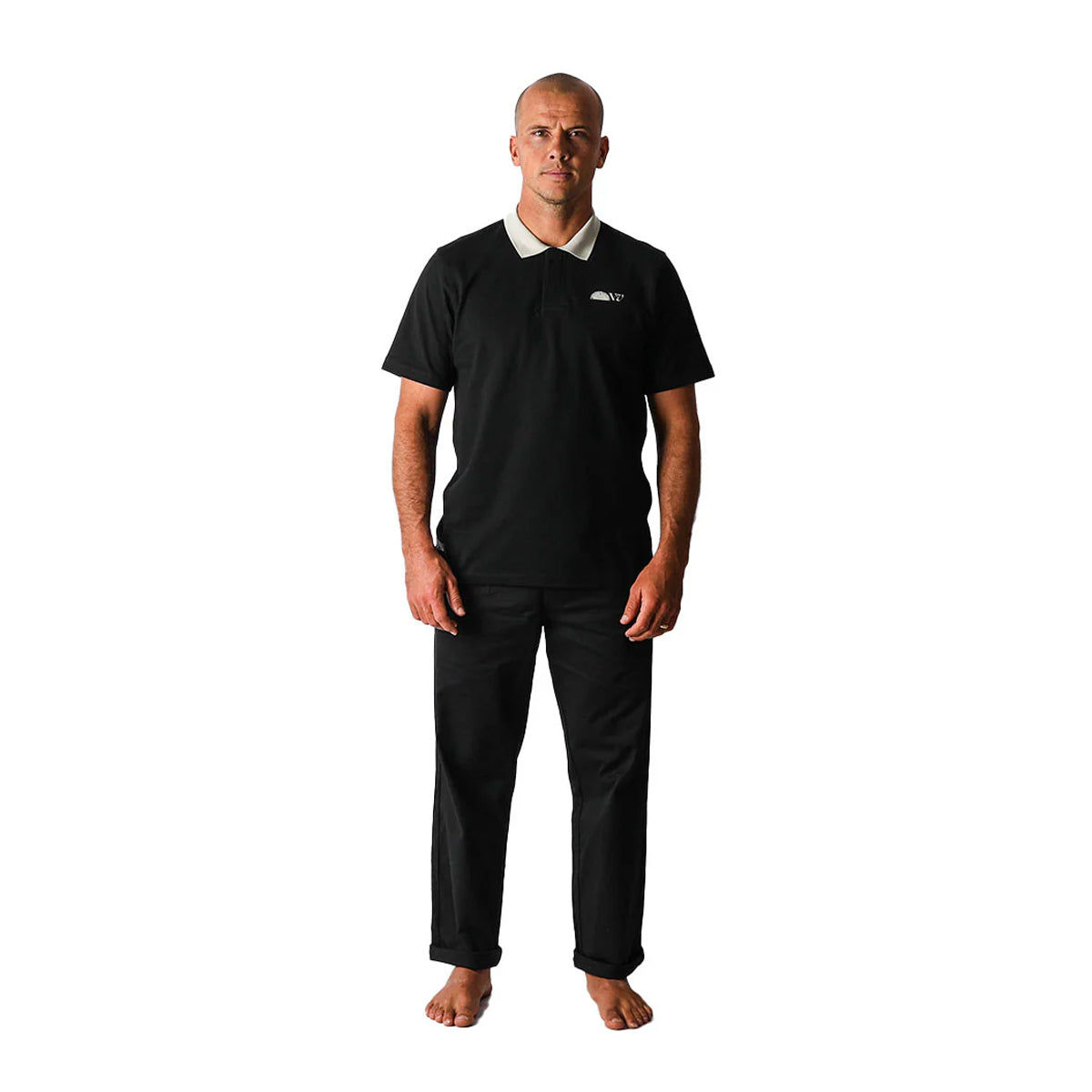 POLERA POLO RIVVIA DISCOVERY BLACK