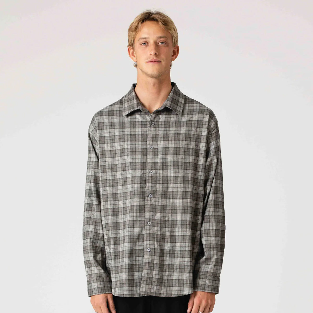 CAMISA FORMER VIVIAN LS CHECK DEEP OLIVE