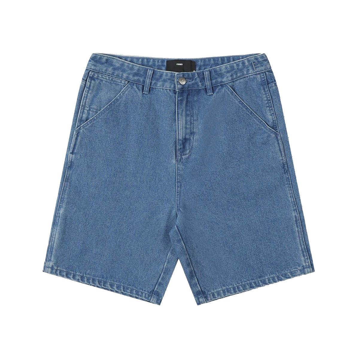 BERMUDA FORMER DISTEND VT 20.5' WALKSHORT WORN DENIM