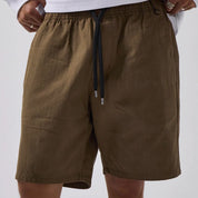 BERMUDA FORMER PRAYER HERRINGBONE 18' WALKSHORT BRW