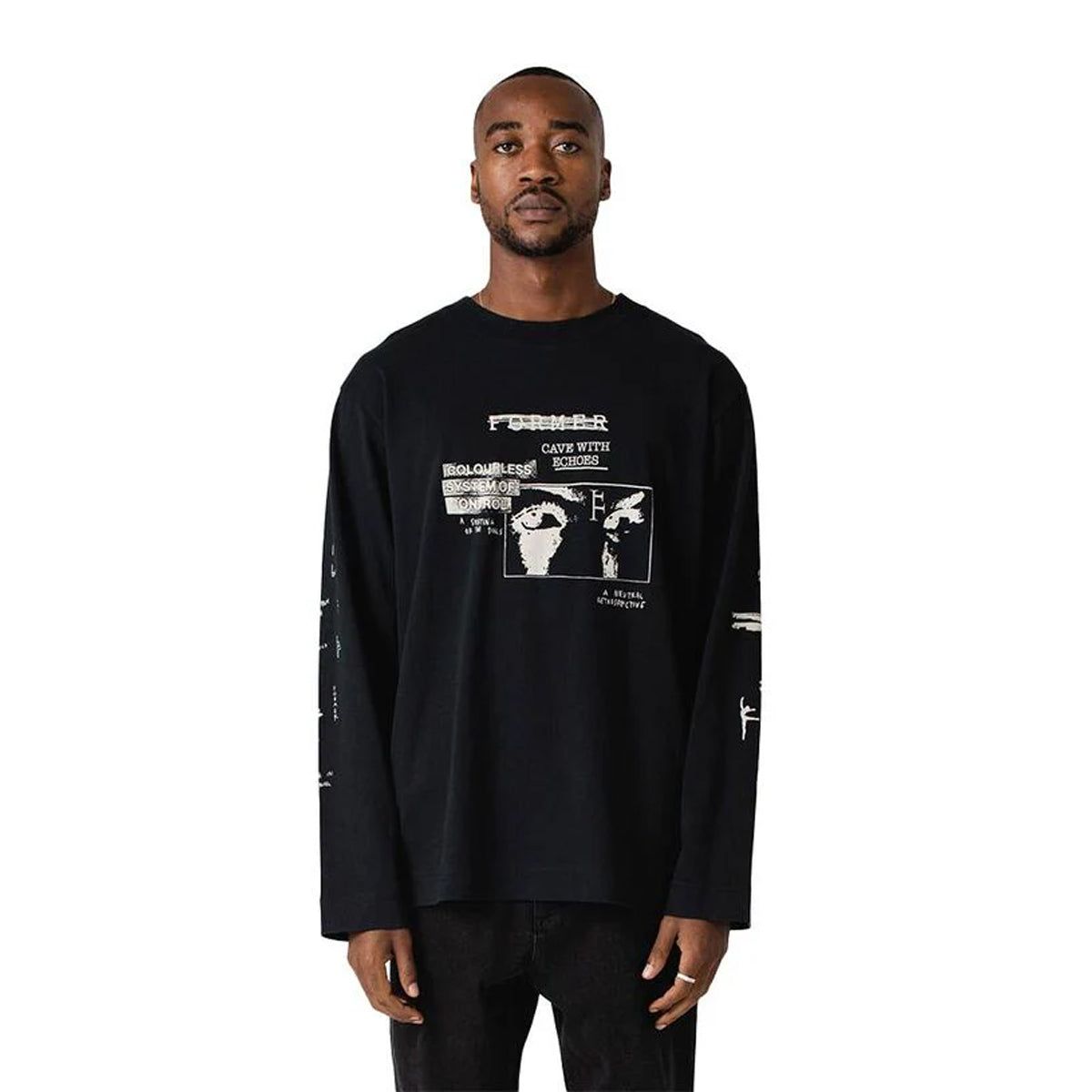 POLERA FORMER SHIFTING T-SHIRT BLK