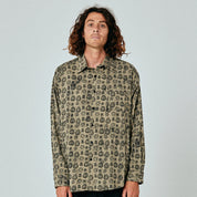 CAMISA FORMER VIVIAN RUMINATION LS SHIRT SAGE