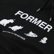 POLERON FORMER KITTY LITTER HOOD BLACK