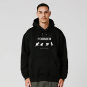 POLERON FORMER KITTY LITTER HOOD BLACK