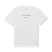 POLERA 40S & SHORTIES FRENCH GENERAL LOGO TEE WHITE