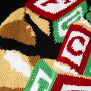Chaleco HUF Gift Bear Intarsia Black