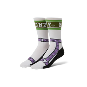 CALCETINES HUF X BRONZE56K GRANOLA CREW WHT