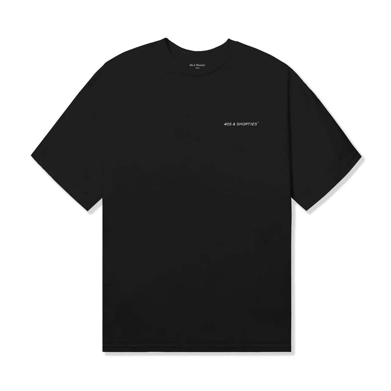 Polera 40S & SHORTIES Grid Tee Black