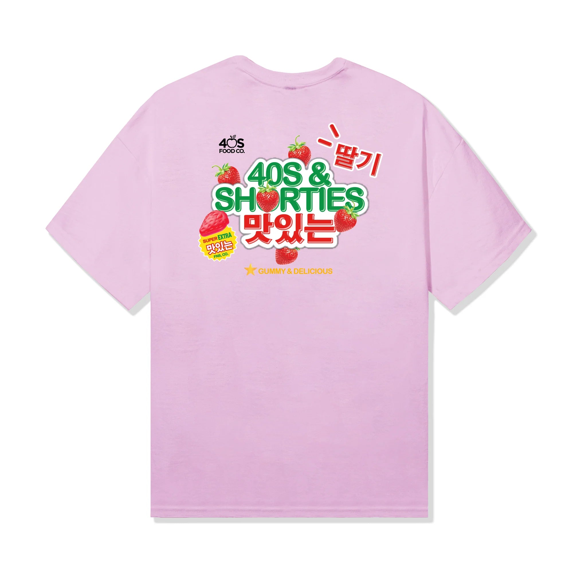 Polera 40S & SHORTIES Gummy Tee Pink
