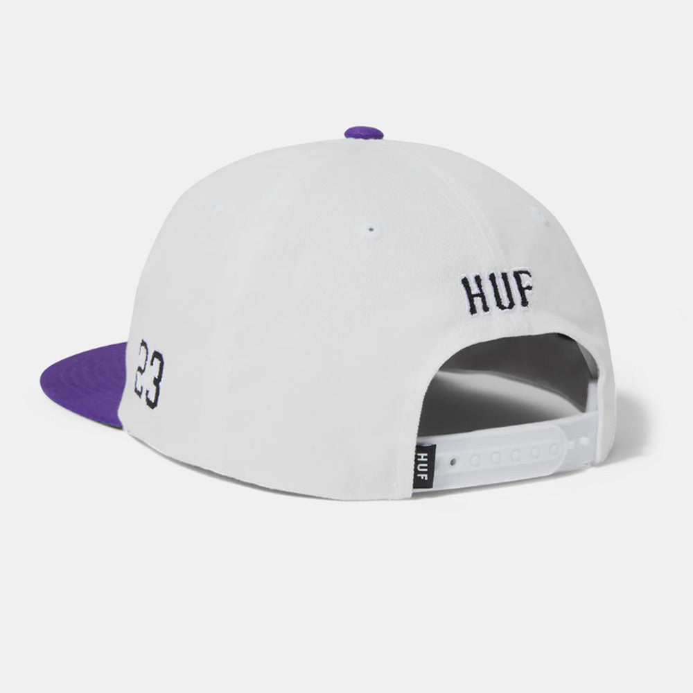 CAP HUF H-STAR SNAPBACK WHITE