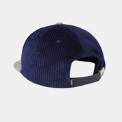 CAP HUF HAT TRICK SNAPBACK NAVY