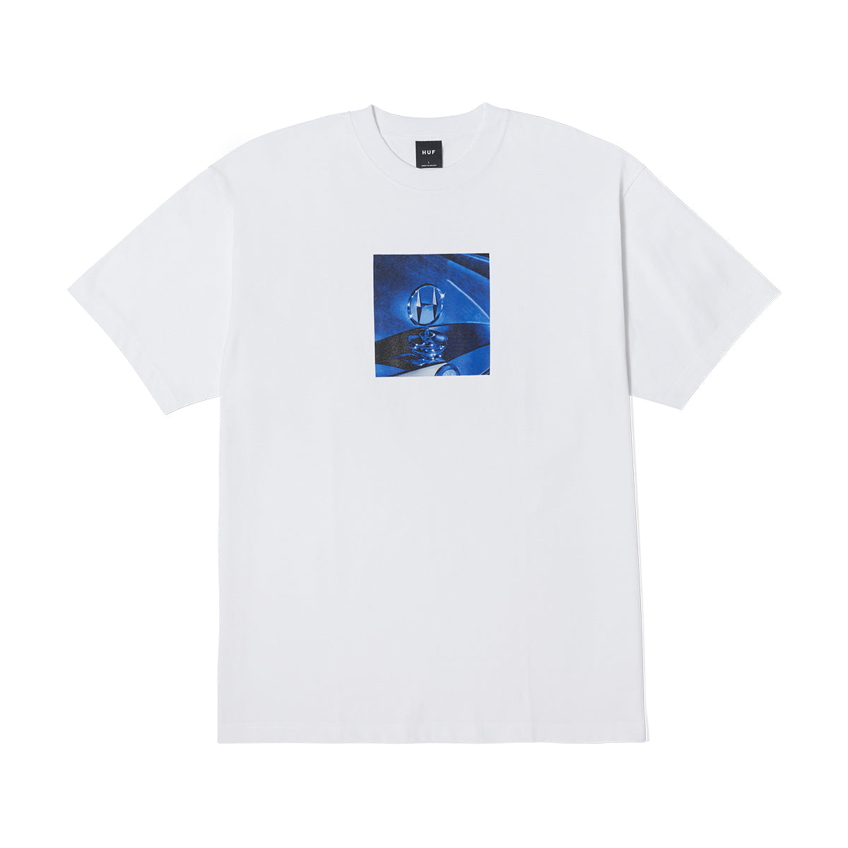 POLERA HUF H CLASS EMBLEM S/S TEE WHITE