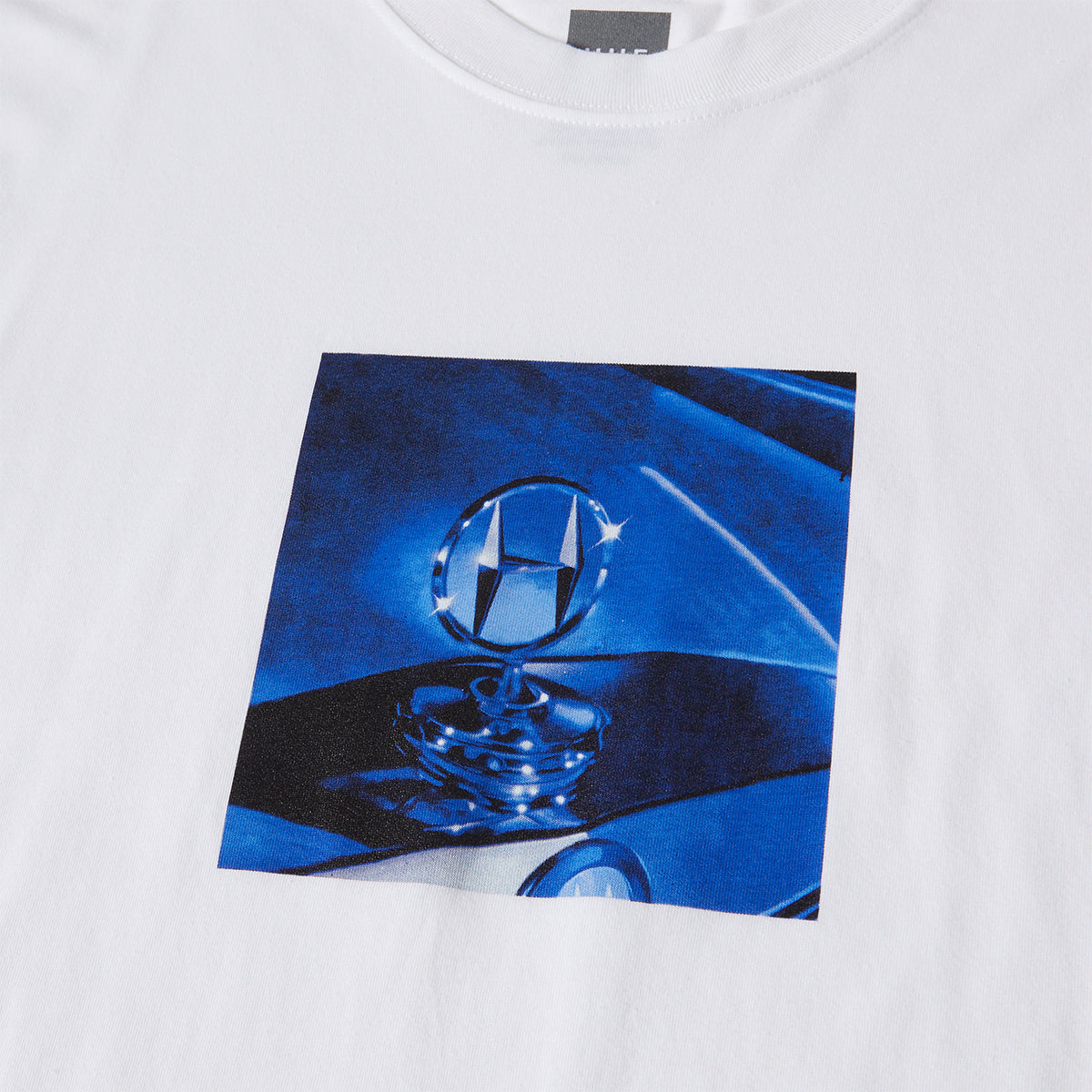 POLERA HUF H CLASS EMBLEM S/S TEE WHITE