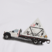 POLERA HUF HIGH CLEARANCE S/S WHITE