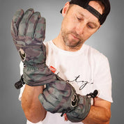 Guantes de Snowboard Shorty's X Salmon Arms Glove Camo