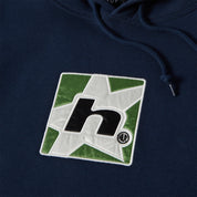 POLERON HUF H STAR P/O HOODIE NIGHTSHADE