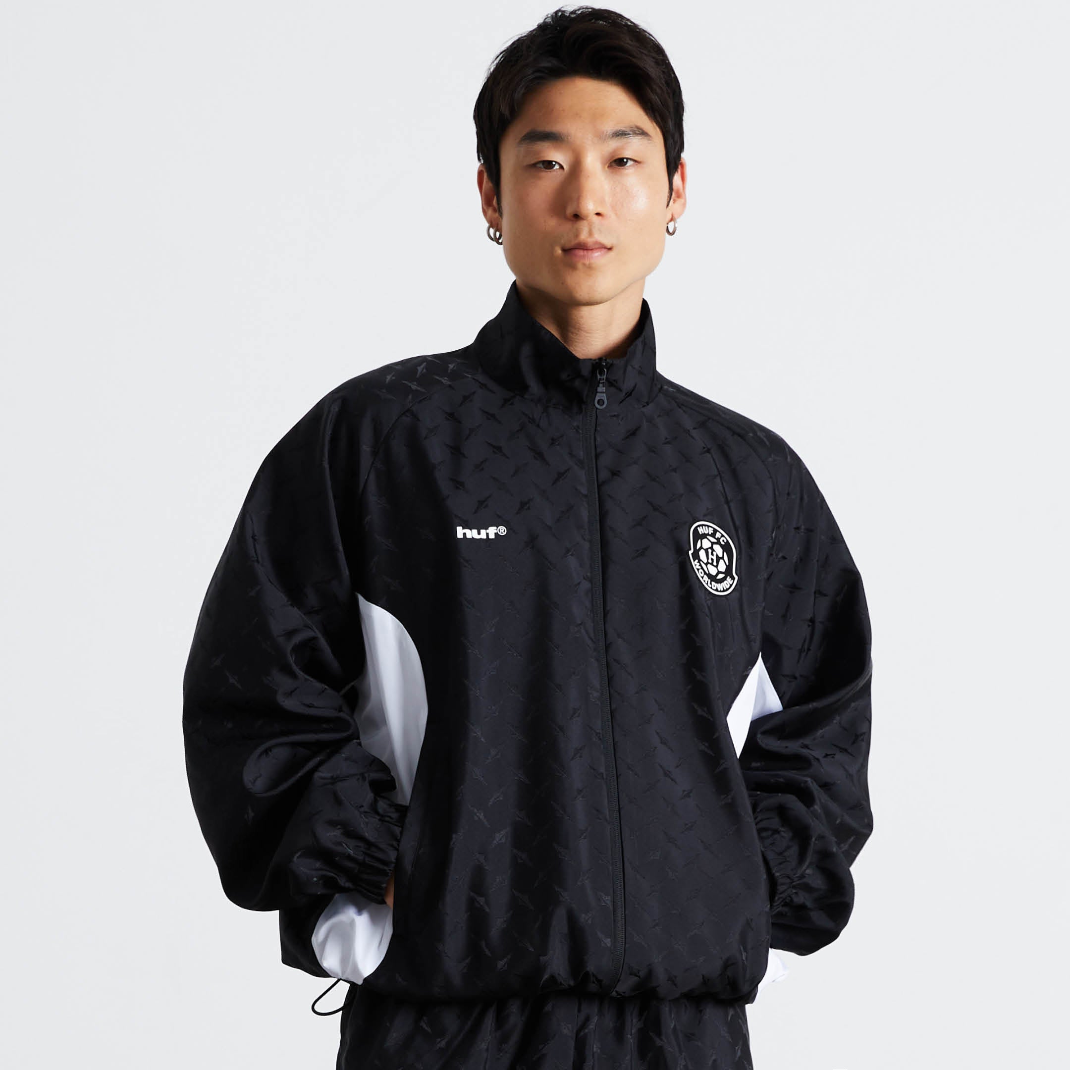 Chaqueta HUF FC Windbreaker Black