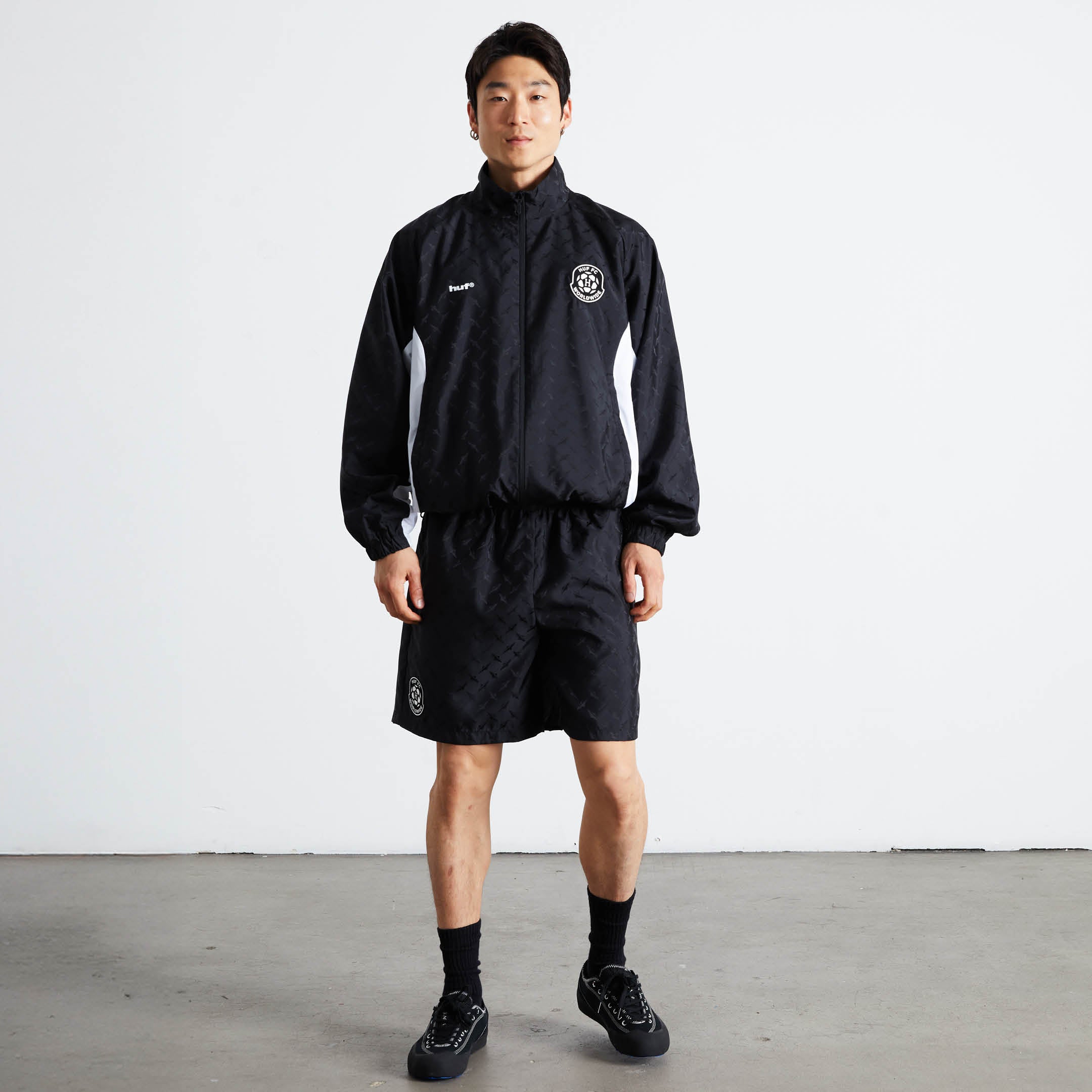 Chaqueta HUF FC Windbreaker Black