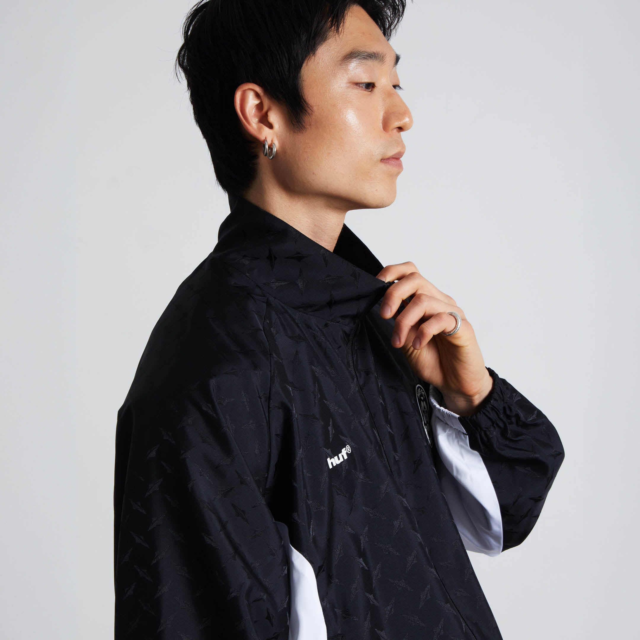 Chaqueta HUF FC Windbreaker Black