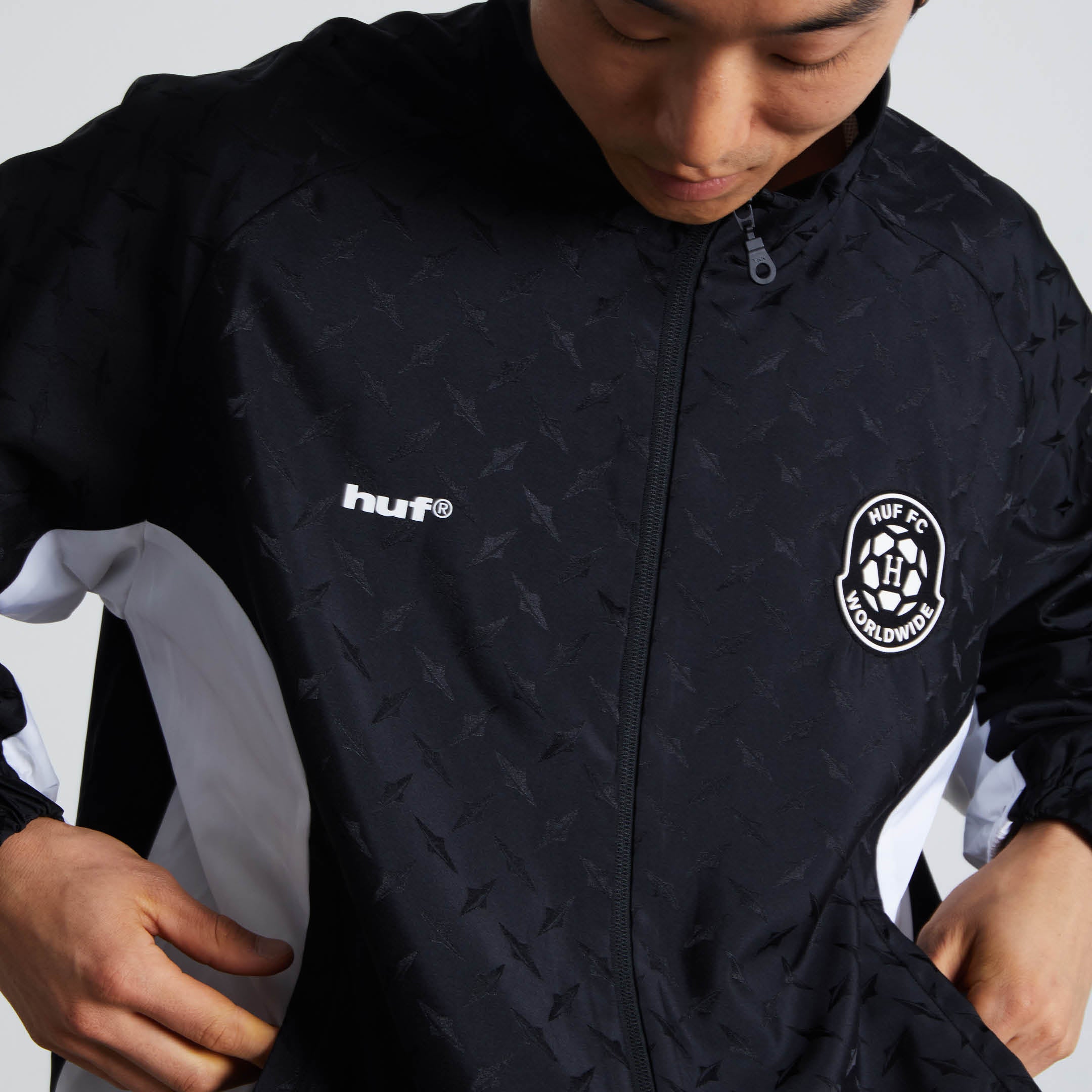 Chaqueta HUF FC Windbreaker Black