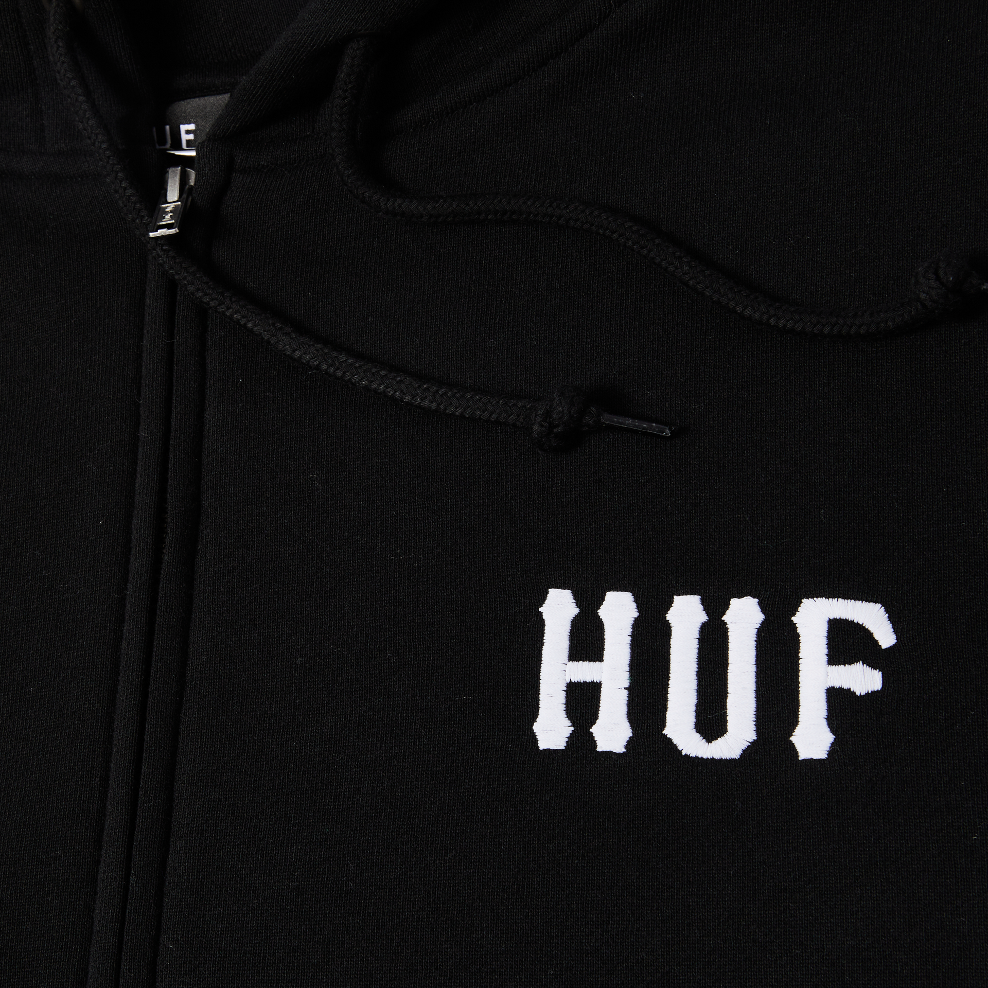 POLERON HUF SET CLASSIC LOGO F/Z HOODIE BLK