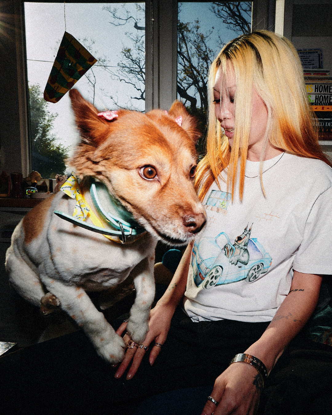 POLERA HUF ROAD DAWG S/S TEE WHITE
