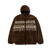 POLERON HUF X BRONZE56K HIGH PILE F/Z BROWN