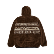 POLERON HUF X BRONZE56K HIGH PILE F/Z BROWN