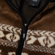 POLERON HUF X BRONZE56K HIGH PILE F/Z BROWN