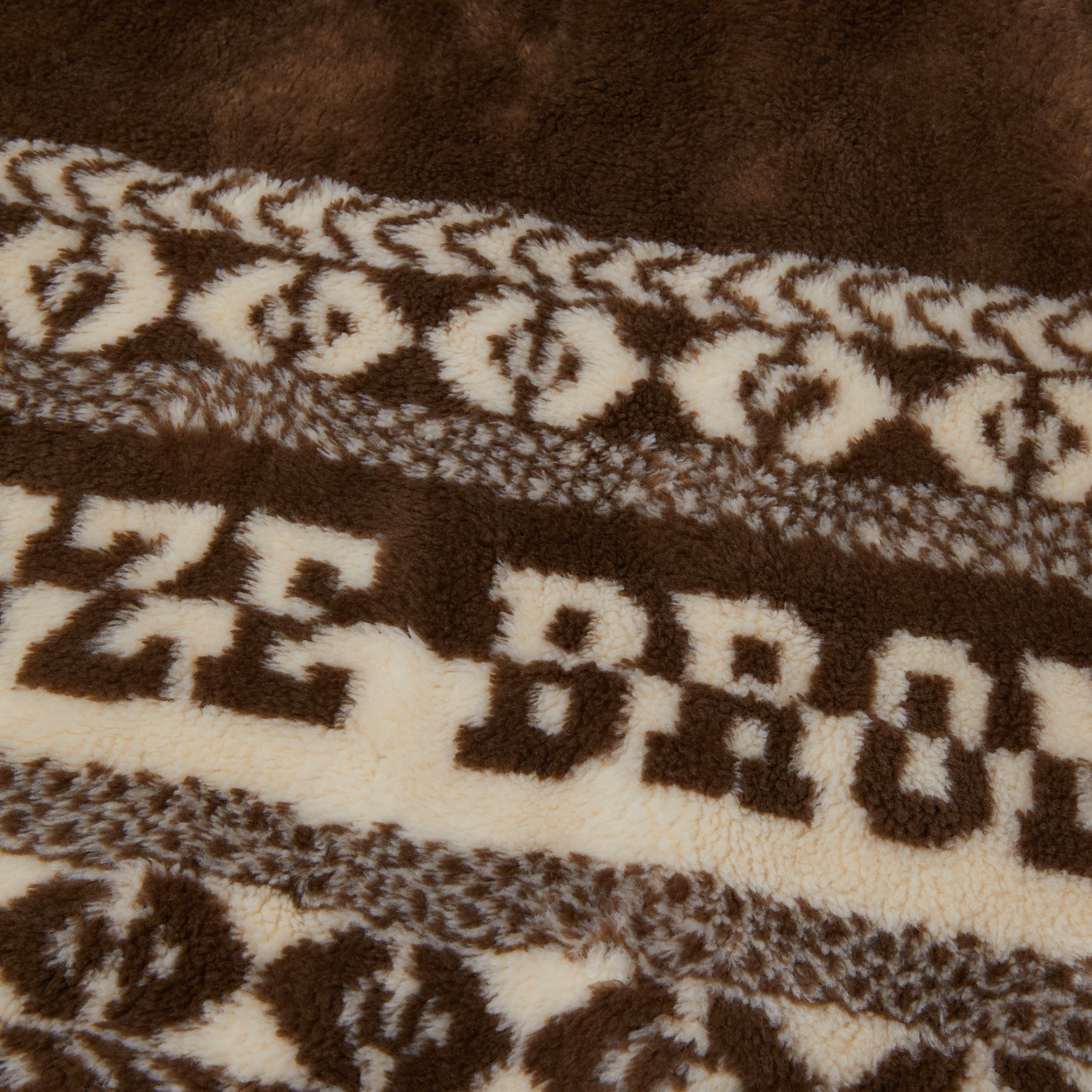 POLERON HUF X BRONZE56K HIGH PILE F/Z BROWN