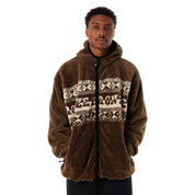 POLERON HUF X BRONZE56K HIGH PILE F/Z BROWN