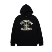 POLERON HUF X BRONZE56K PLANTWARE P/O HOODIE BLK