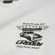 POLERA HUF X GREDDY BODY WORKS S/S WHT