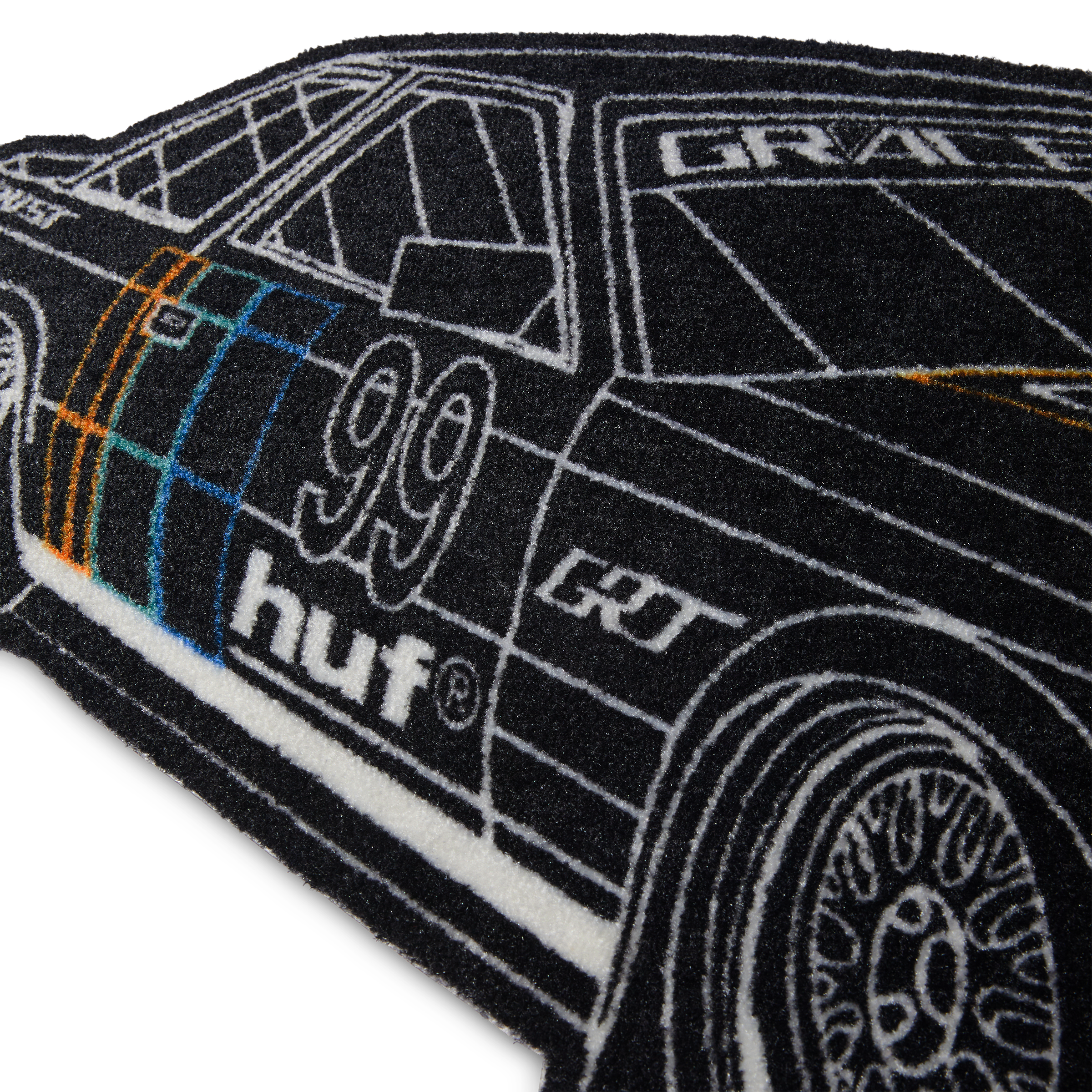 ALFOMBRA HUF X GREDDY CAR PET MULTI