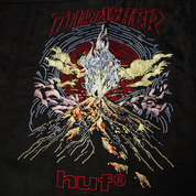 Chaqueta HUF X THRASHER Trucker Black