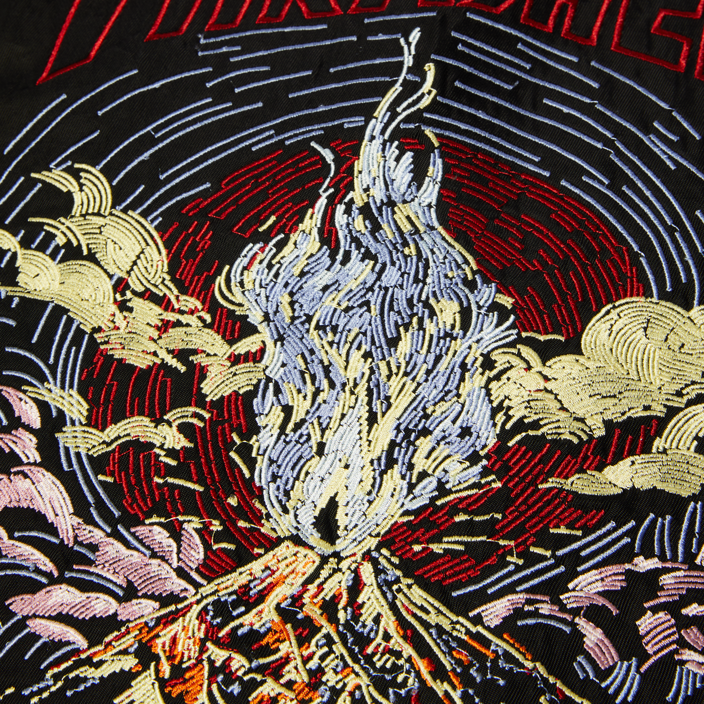 Chaqueta HUF X THRASHER Trucker Black