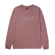 POLERA HUF CERTIFICATE L/S MAUVE