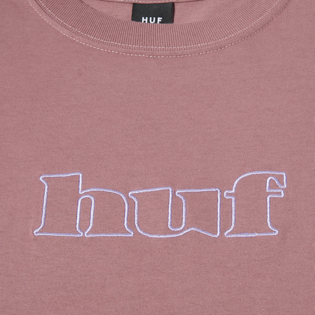 POLERA HUF CERTIFICATE L/S MAUVE