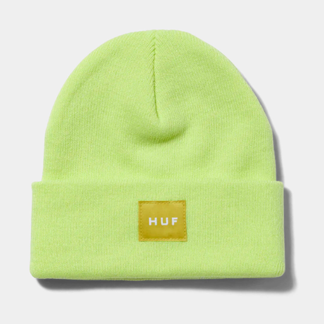 BEANIE HUF SET BOX LIME