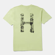 POLERA HUF H-ST S/S LIME