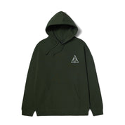 POLERON HUF SET TT P/O HOODIE HUNTER GREEN