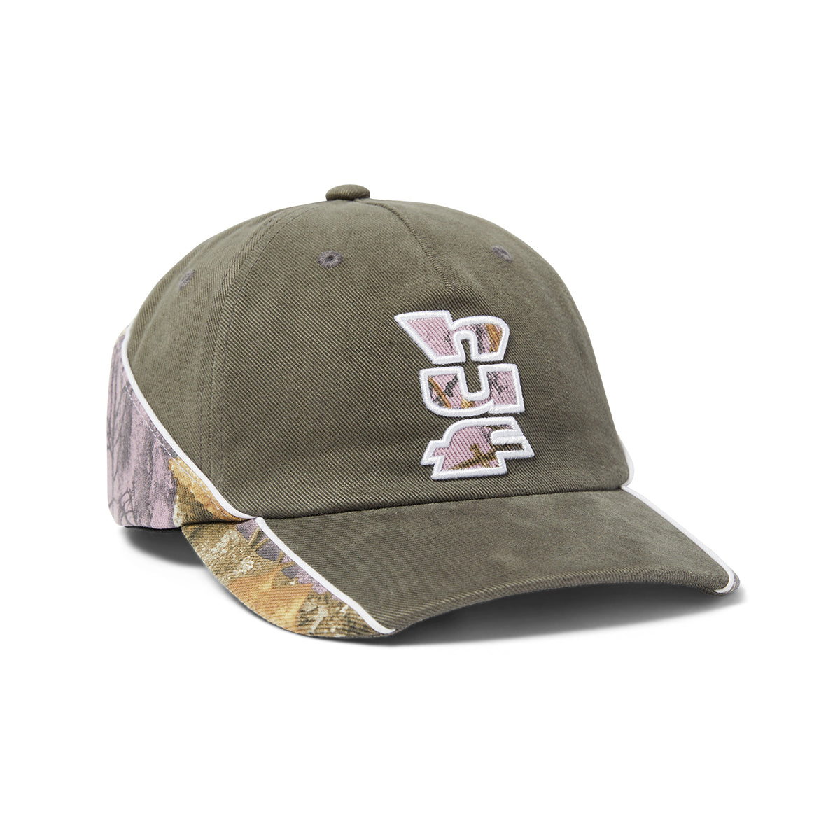 HUF X REALTREE MEGABLAST SNAPBACK HAT LILAC