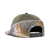 HUF X REALTREE MEGABLAST SNAPBACK HAT LILAC