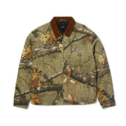 CHAQUETA HUF X REALTREE MEGABLAST WORK JACKET DESERT
