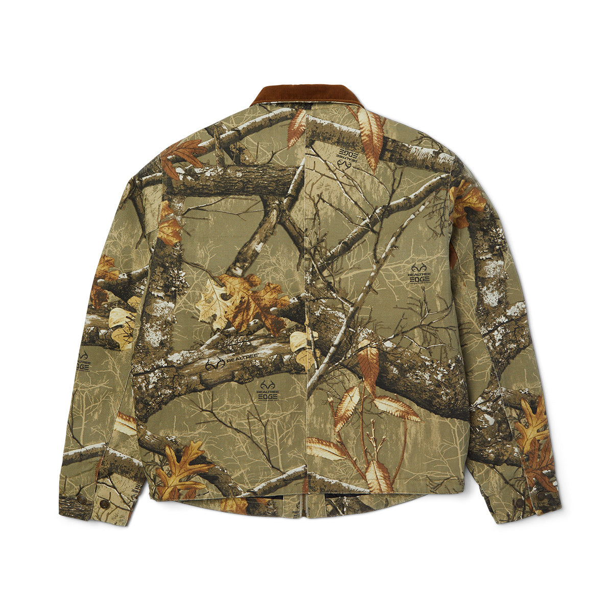 CHAQUETA HUF X REALTREE MEGABLAST WORK JACKET DESERT