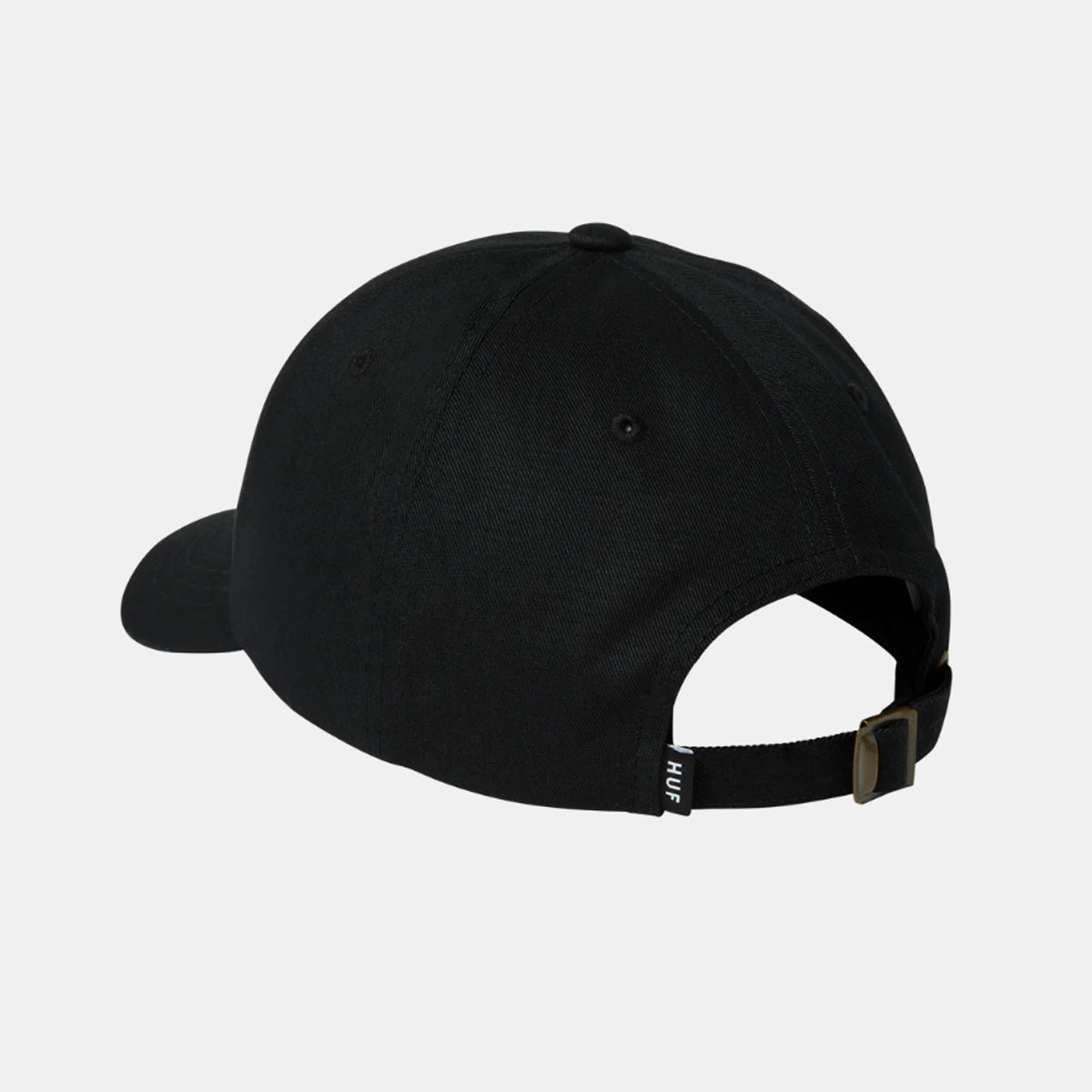 CAP HUF SET OG CV 6 PANEL HAT BLACK