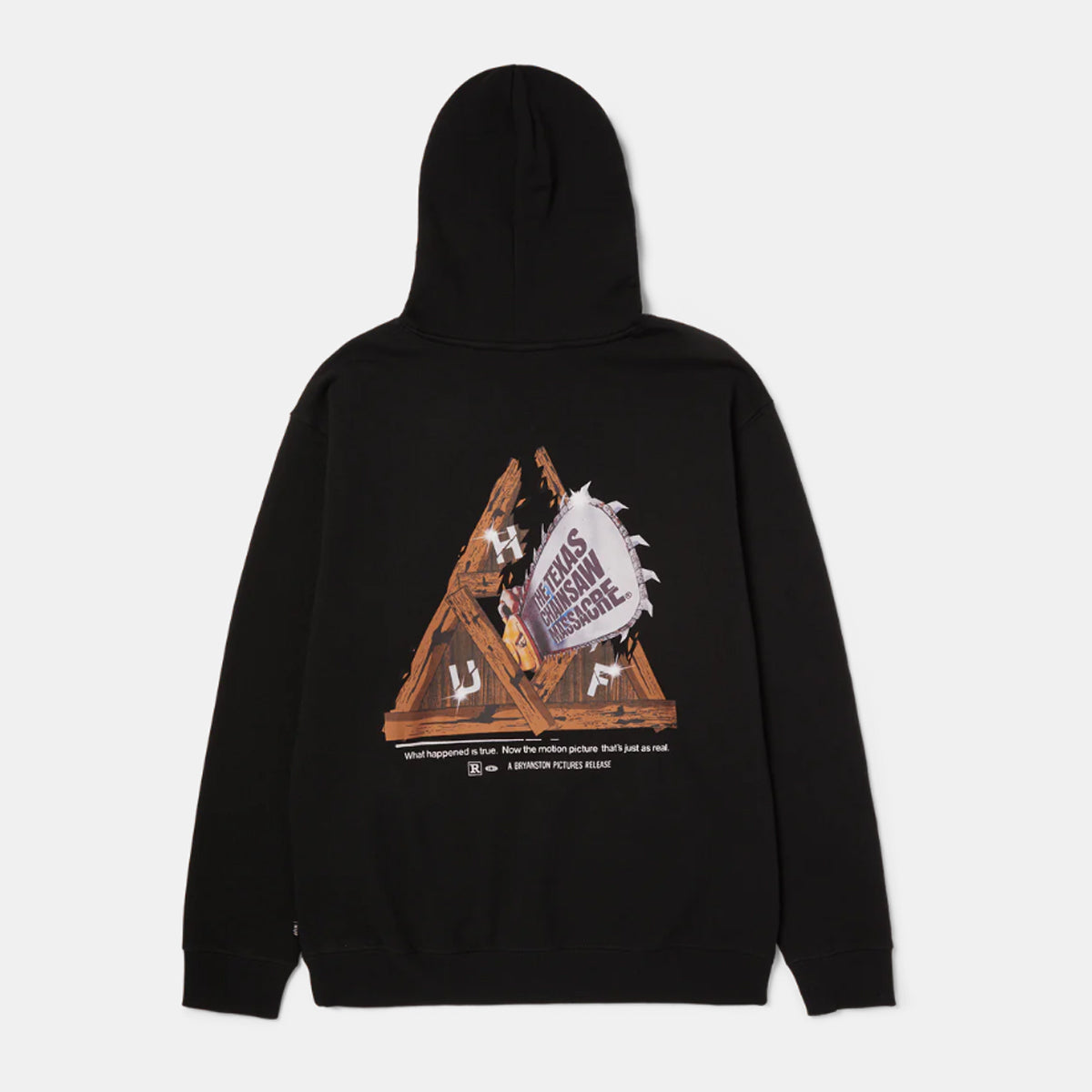 POLERON HUF X TEXAS CHAINSAW MASSACRE TT P/O HOODIE BLK