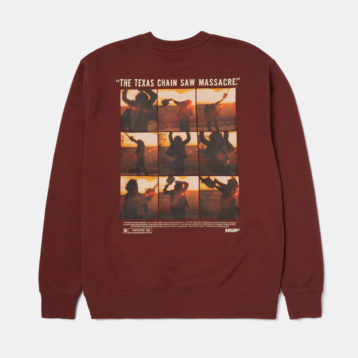 HUFxTheTexasChainsawMassacreUnparalleledTerrorCrewneckSweatshirt1.jpg