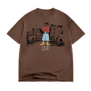 POLERA COLOR BARS X ODB HARLEM CHOCOLATE